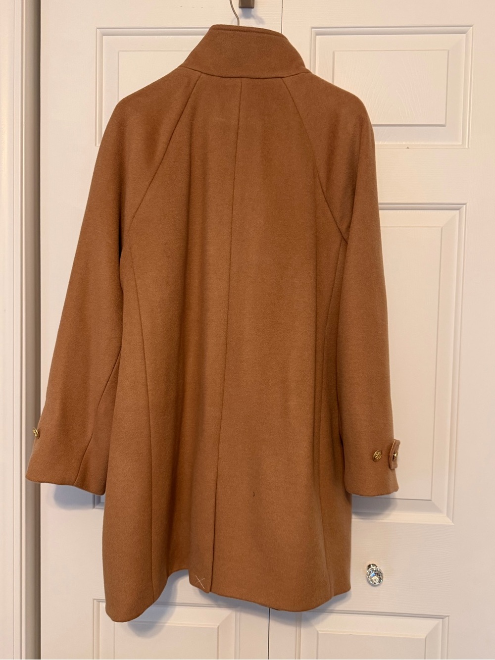 JCrew Camel Brown Wool Blend Coat - Picture 4 of 4
